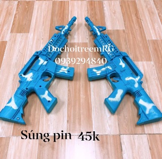 Đồ chơi súng pin cho bé