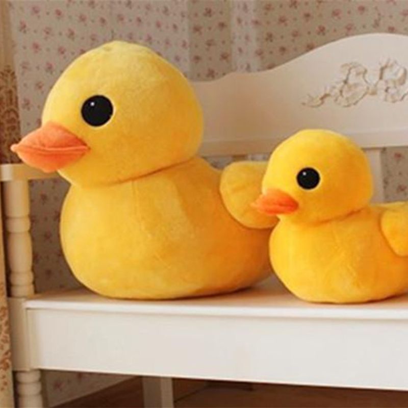 Chú Vịt Nhồi Bông Dễ Thương Dùng Làm Quà Tặng Sinh Nhật Cho Bé