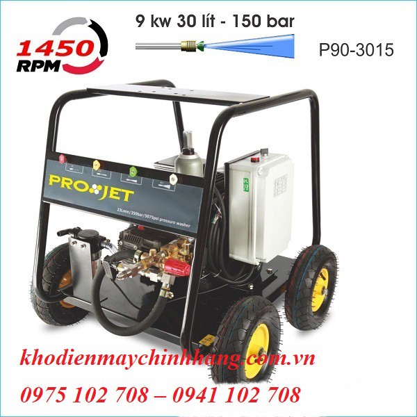 MÁY RỬA XE CAO ÁP 9KW PROJET P90-3015