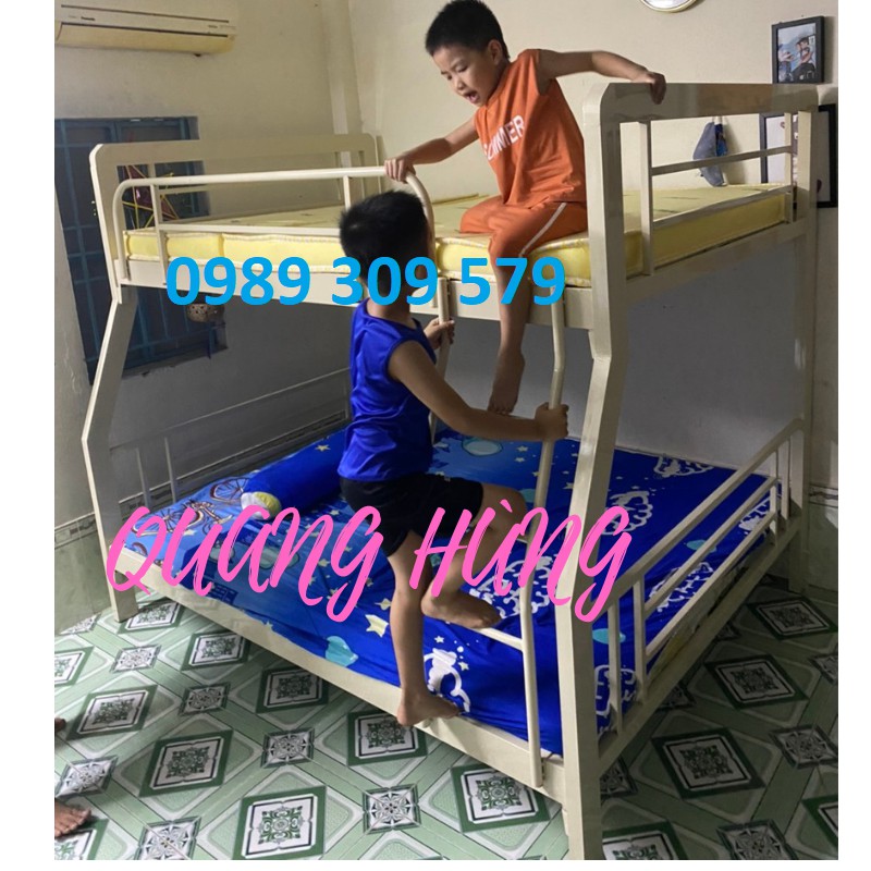 GIƯỜNG TẦNG SẮT HỘP VUÔNG CAO CẤP HCM