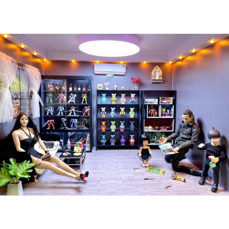 Mô hình con gấu bearbrick