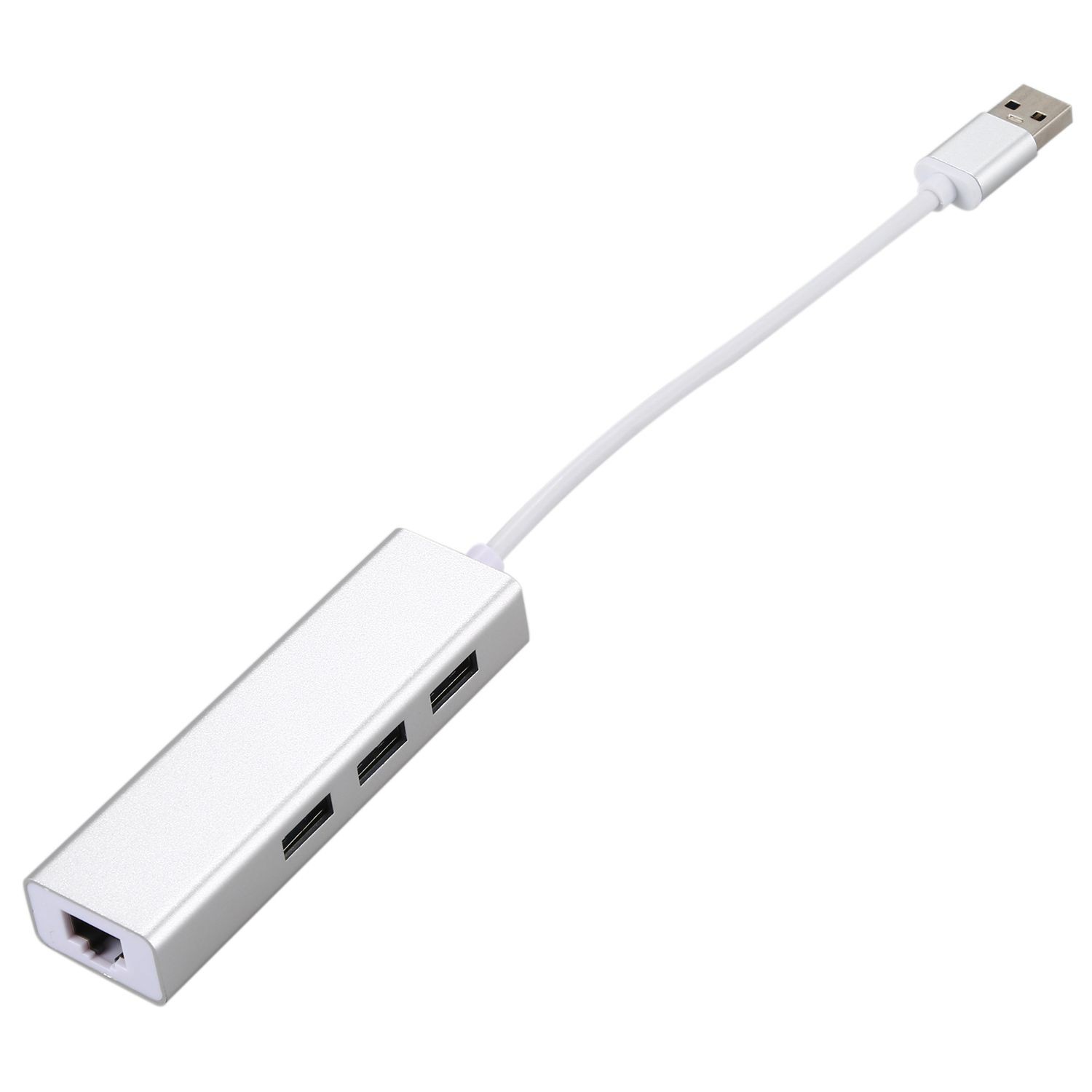 Bộ Chia 3 Cổng Usb 3.0 Gigabit Ethernet Tiện Dụng