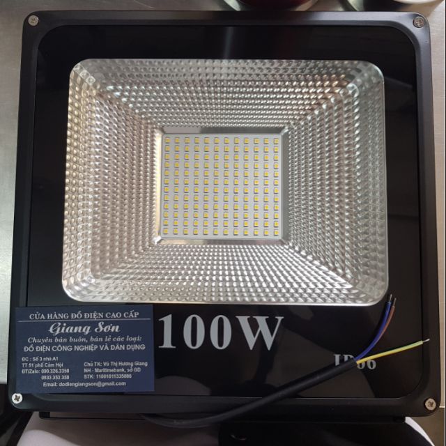 [HÀNG ĐẸP] PHA RỌI BIỂN LED 100W IP66