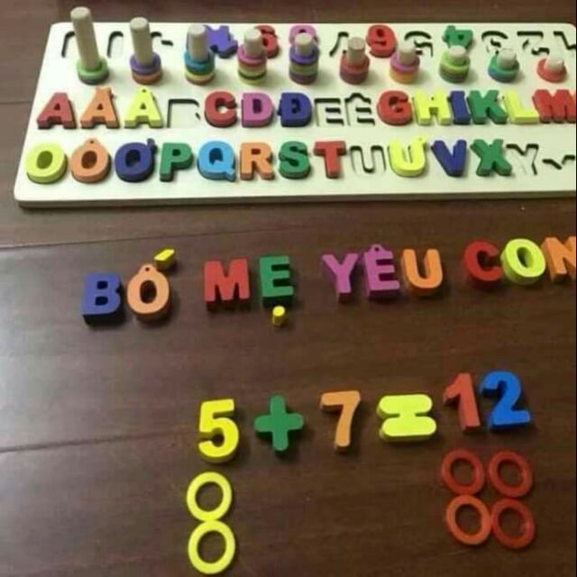 Bộ logic chữ tiếng việt và số