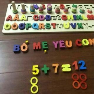 Bộ logic chữ tiếng việt và số