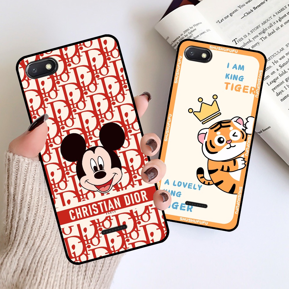 Ốp Xiaomi Redmi 4A / 5A / 6A in hình mickey, hổ, kingtiger siêu rẻ T19 - T24