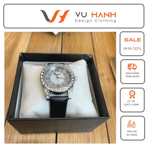 Đồng hồ nữ đính đá sang chảnh | Shop Vũ Hạnh
