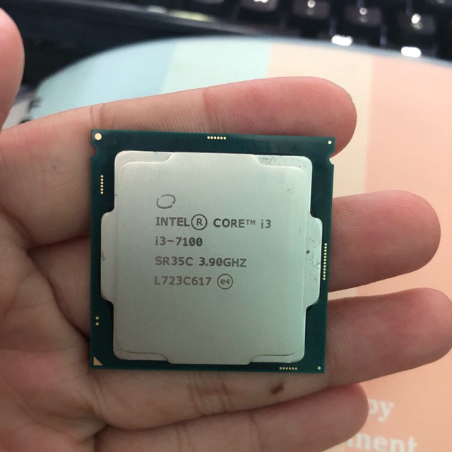 Chip intel core i3 7100