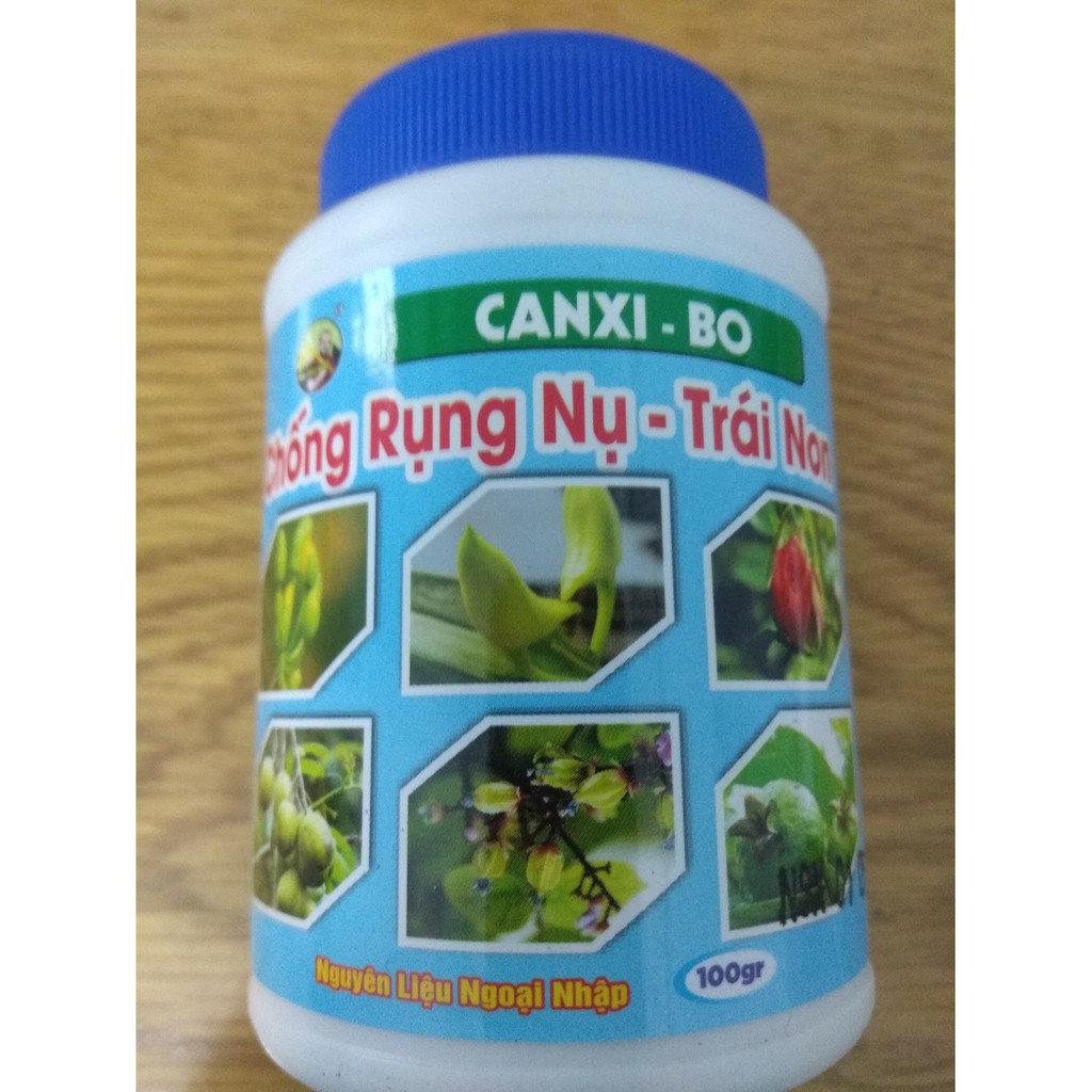 Phân bón vi lượng Canxi + Bo - Bomax chai 100 gram