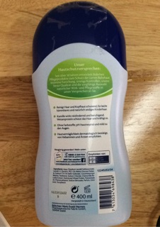 Dầu gội Bubchen cho bé, 400ml - xách tay Đức