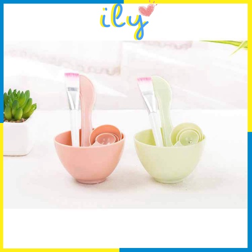 Bộ dụng cụ đắp mặt nạ bằng nhựa ILY