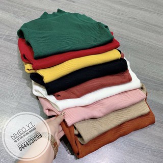 Áo len tăm cổ 5 phân ( Ảnh thật hàng đẹp)