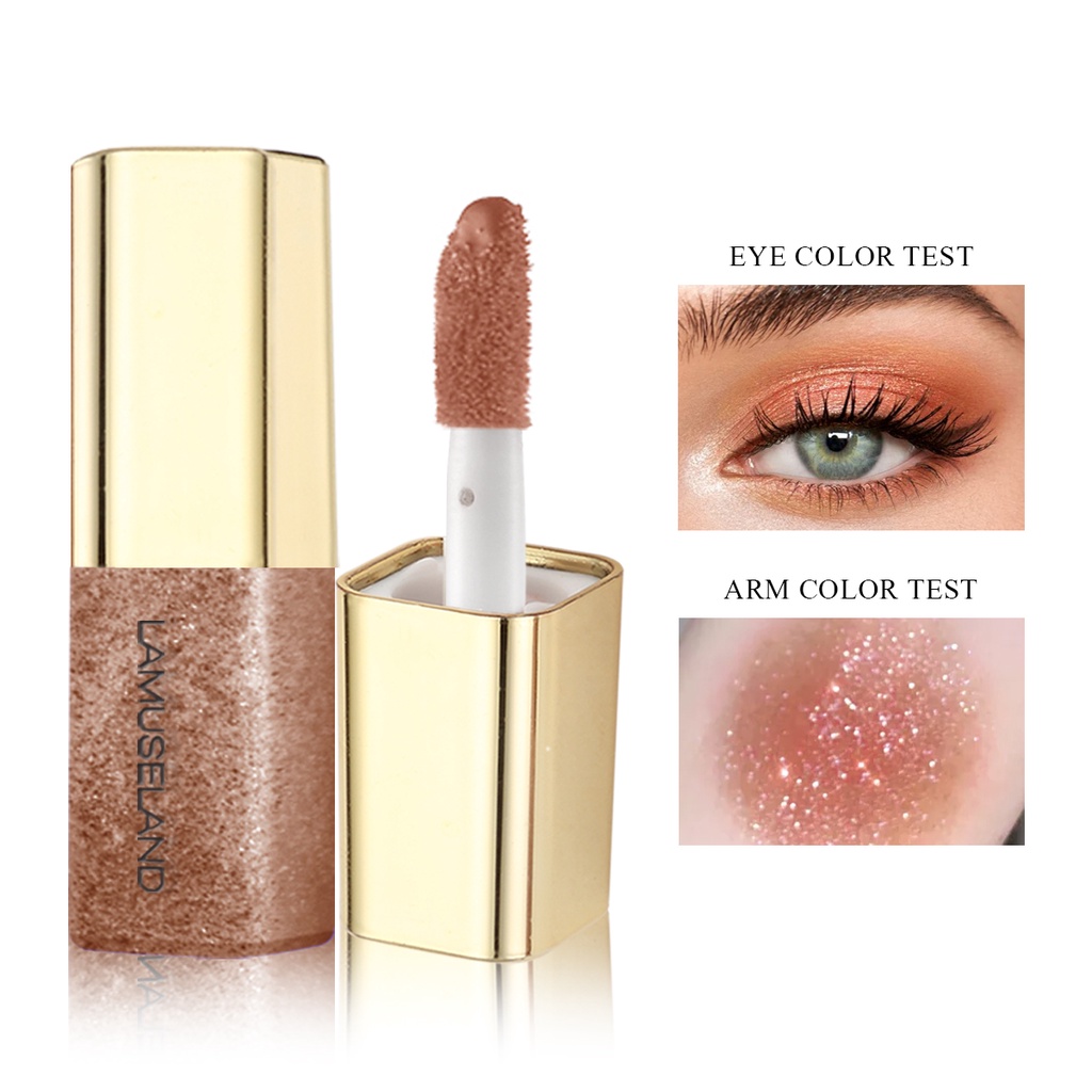 [Hàng mới về] Phấn Mắt Dạng Lỏng Có Độ Bóng Cao Lâu Trôi Không Thấm Nước La4004 | BigBuy360 - bigbuy360.vn