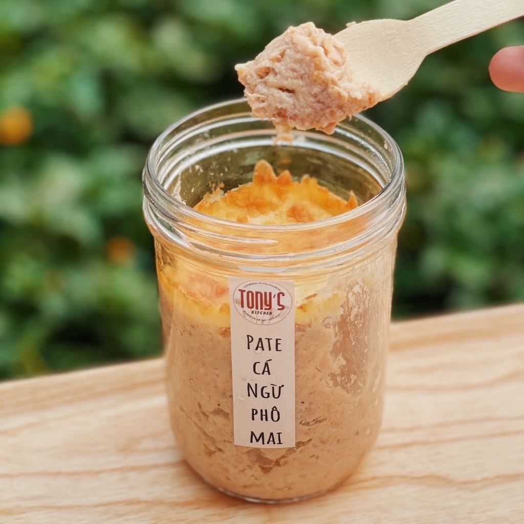 [SHIP HOẢ TỐC] Pate cá ngừ nướng phô mai homemade dùng với bánh mì, sandwich [TONY’S KITCHEN]