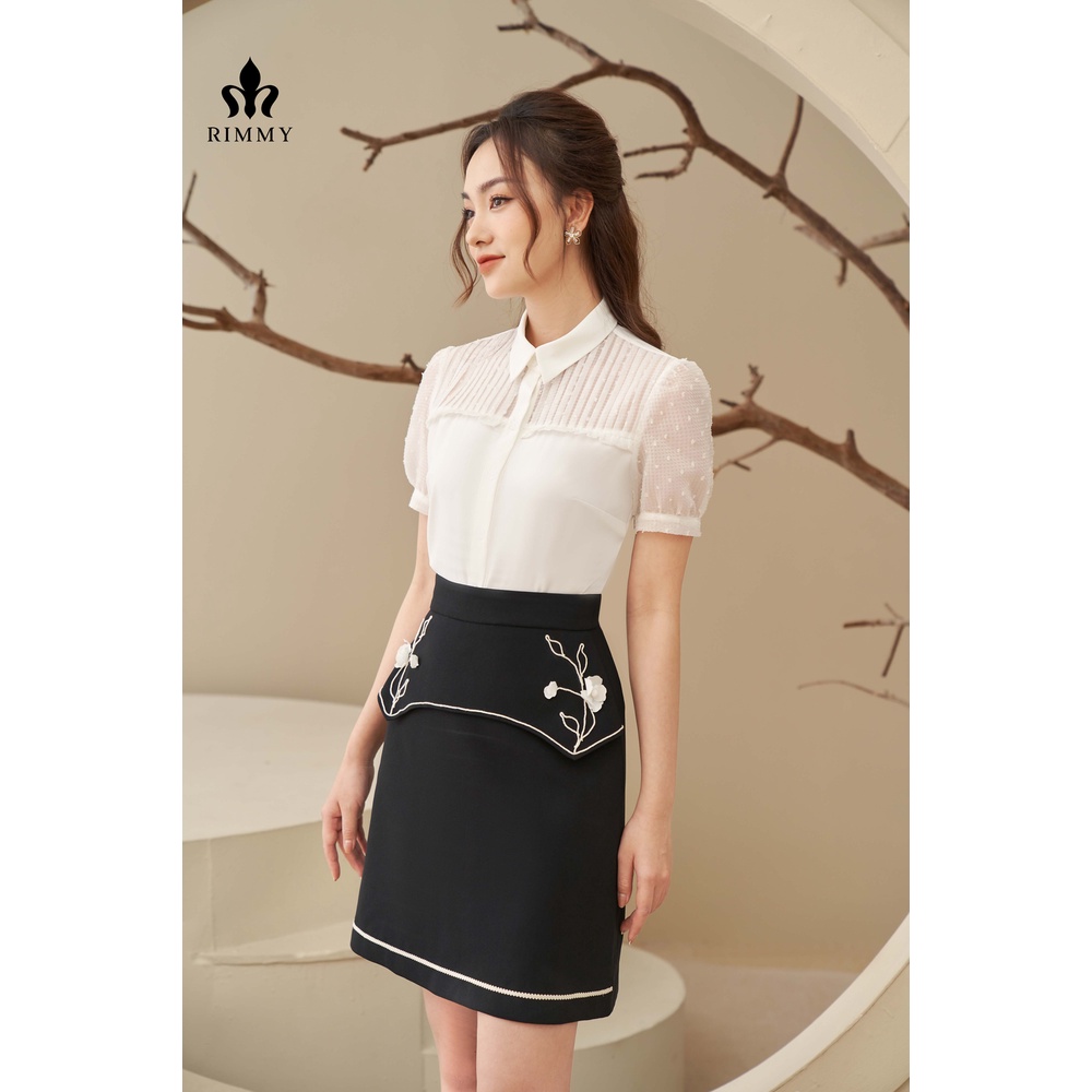 Chân váy LUNA skirt đắp tầng, thêu hoa tỉ mỉ [CV13-0122]