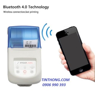 Máy In Tem & Hóa Đơn Bluetooth NyearLabel Chính Hãng