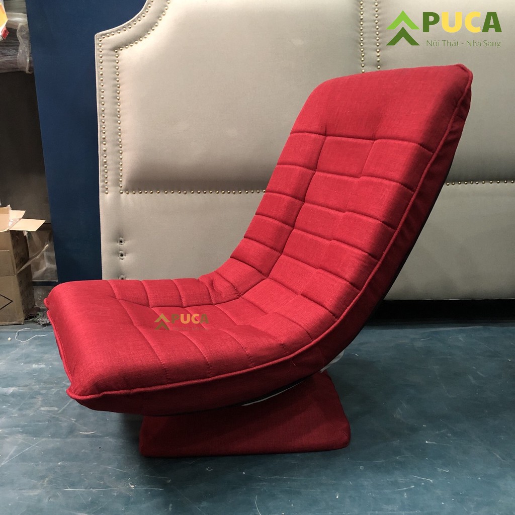 [𝒂̉𝒏𝒉 𝒕𝒉𝒂̣̂𝒕] Ghế mặt trăng xoay 360 độ, ghế đệm lười tựa lưng cao cấp ngồi văn phòng, phòng ngủ Decor kiểu hàn PUCA | BigBuy360 - bigbuy360.vn