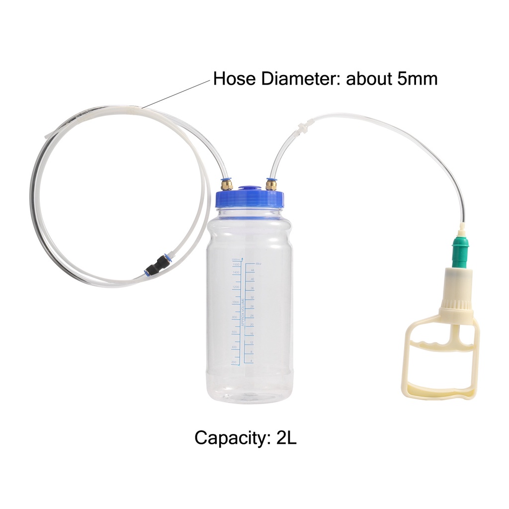 Ống Bơm Dầu 2L Chuyên Dụng Cho Xe Hơi / Xe Tải / Mô Tô