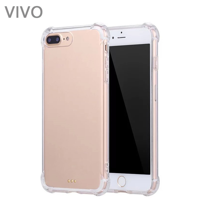 Ốp điện thoại trong suốt chống sốc điện thoại VIVO Y55 Y55S Y66 Y69 V7 V7 Plus V9