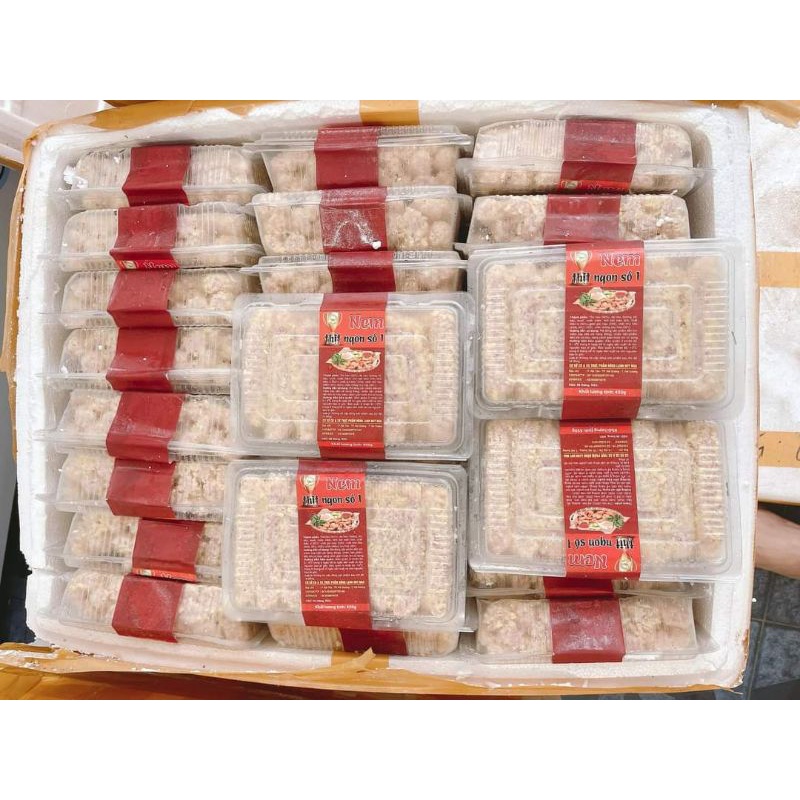 GIAO HÀNG TPHCM Nem chua rán hà nội loại ngon ăn kèm bún đậu.