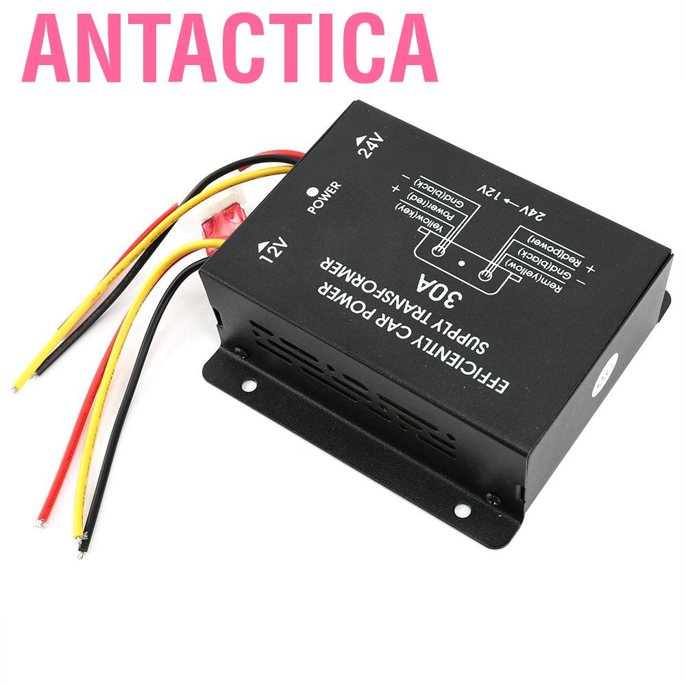 Thiết bị chuyển đổi nguồn điện 30A 24V sang 12V cho xe hơi | BigBuy360 - bigbuy360.vn