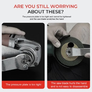 New 1pc Angle Grinder Socket Wrench Tools Removal Thread Release 1.52*0.94in