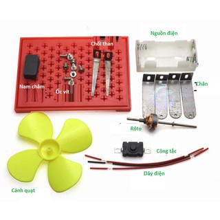 Bộ lắp ráp mô hình động cơ điện 1 chiều
