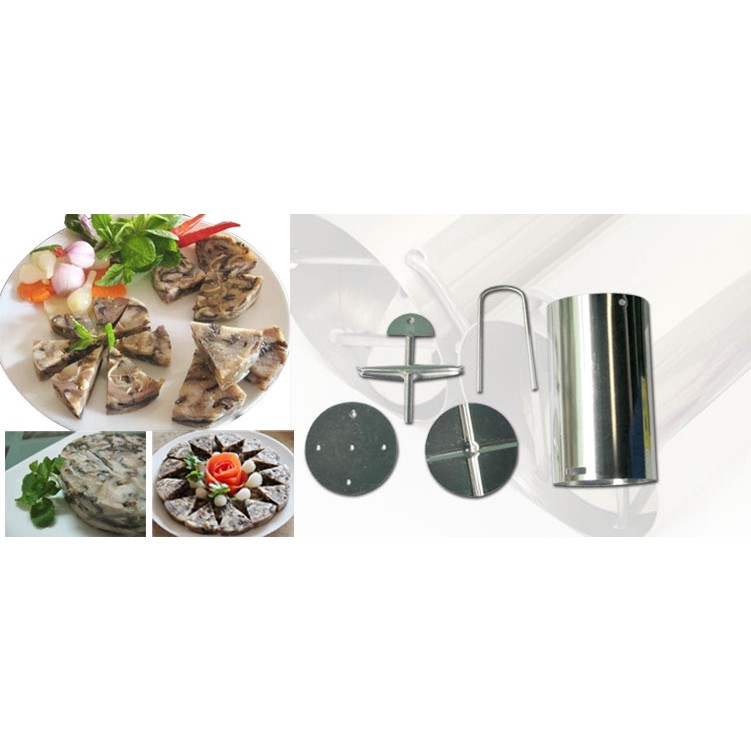 Khuôn Đúc Giò KDG Inox Cao Cấp Giúp Làm Giò Xào, Giò Bò, Giò Lụa Chắc Chắn Tạo Khuôn Siêu Đẹp - [Kho Đức Quân]