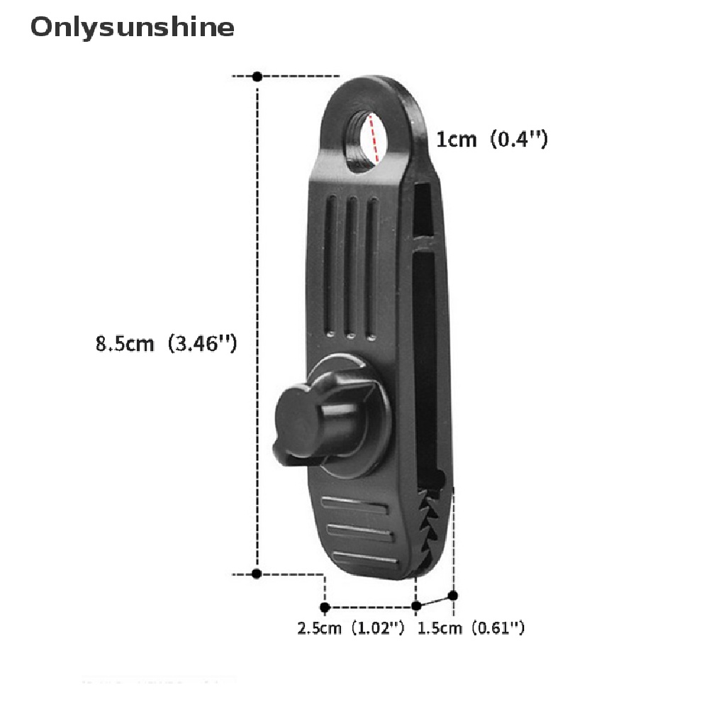 < Onlysunshine > Kẹp Khóa Cố Định Mái Hiên Cắm Trại Bán Chạy