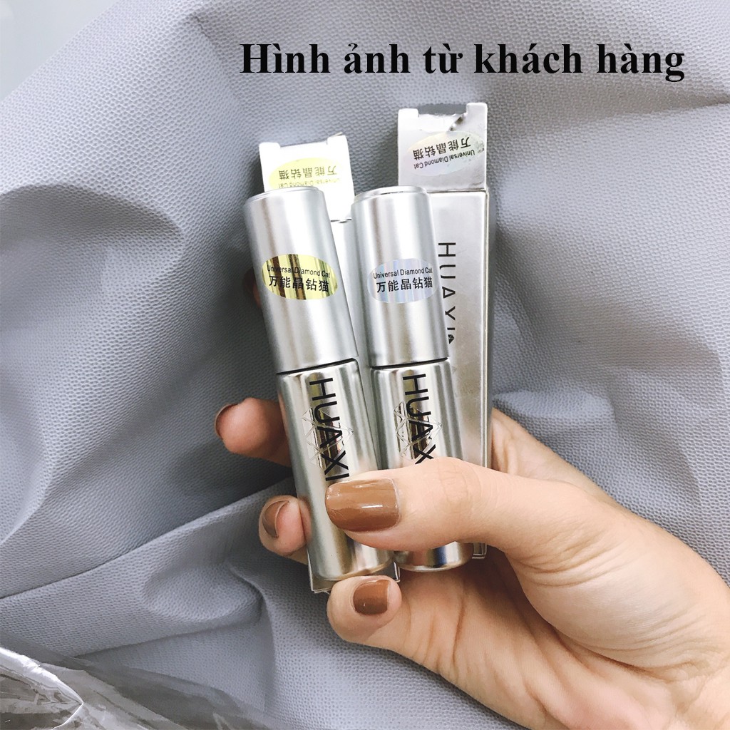 Top mắt mèo kim cương Huaxi 9D chính hãng  - sơn gel mắt mèo kim cương Huaxi lấp lánh sang chảnh (lẻ chai)