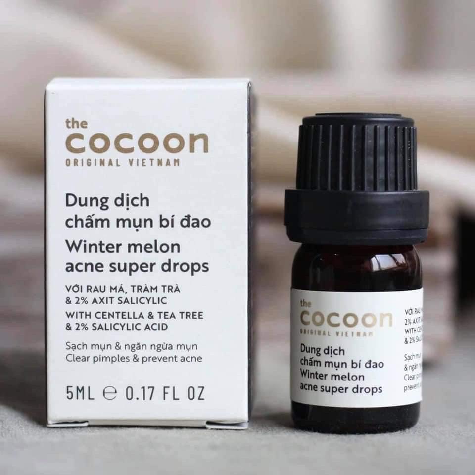 Dung Dịch Chấm Mụn Cocoon Chiết Xuất Bí Đao 5ml Winter Melon Acne Super Drops