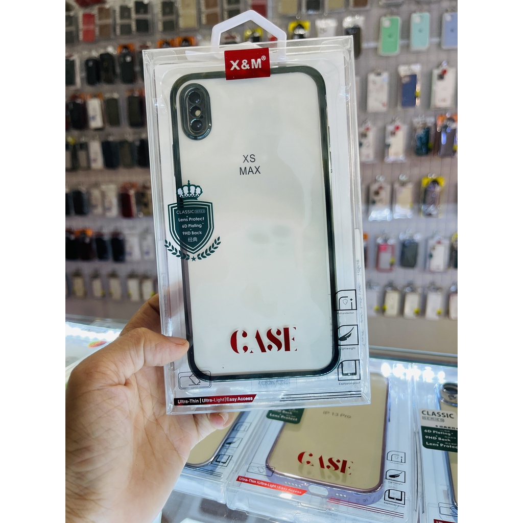 Ốp Lưng Viền Xi Full Mã iPhone