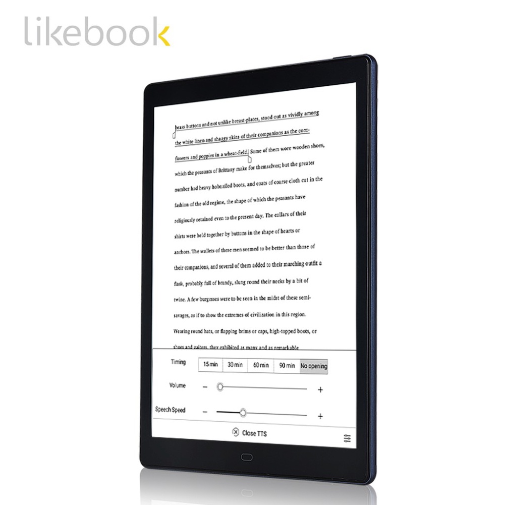 Máy đọc sách Likebook P10 + Bao da + Miếng dán màn hình + Túi chống sốc + Kệ để bàn tai16 | BigBuy360 - bigbuy360.vn