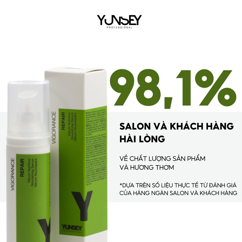 Tinh dầu dưỡng tóc mềm mượt Yunsey Nourishing Serum 75ml