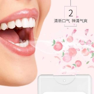 Xịt thơm miệng hương đào