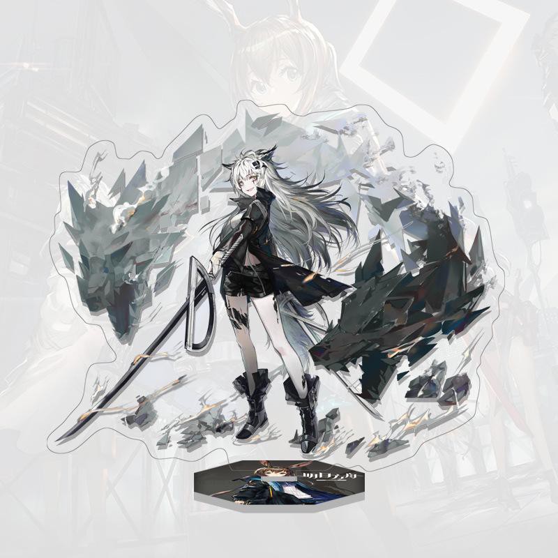 (mica standee) Mô hình nhân vật in hình anime chibi Arknights quà tặng trang trí trưng bày