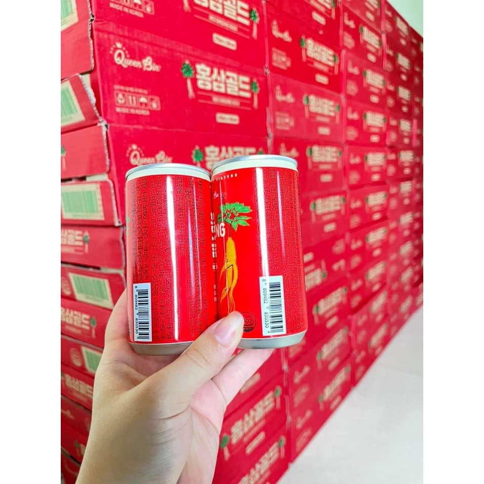 GIÁ SỐC: 1 thùng Nước hồng sâm nguyên chất Hàn Quốc (30 lon x175ml)