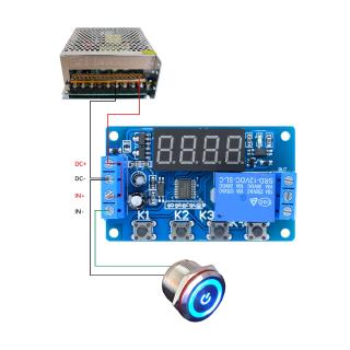 Mô Đun Hẹn Giờ Kỹ Thuật Số DC 12V