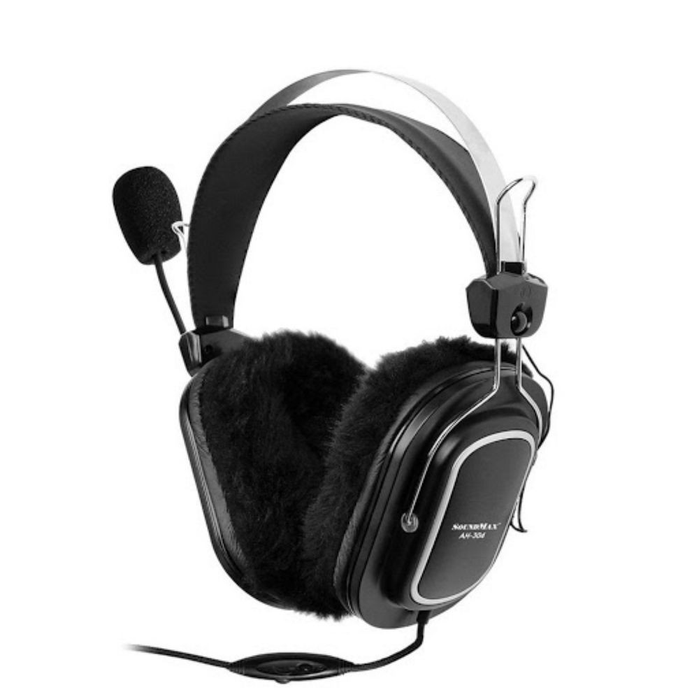 Tai nghe Over-ear SoundMAX AH 304 (Đen)