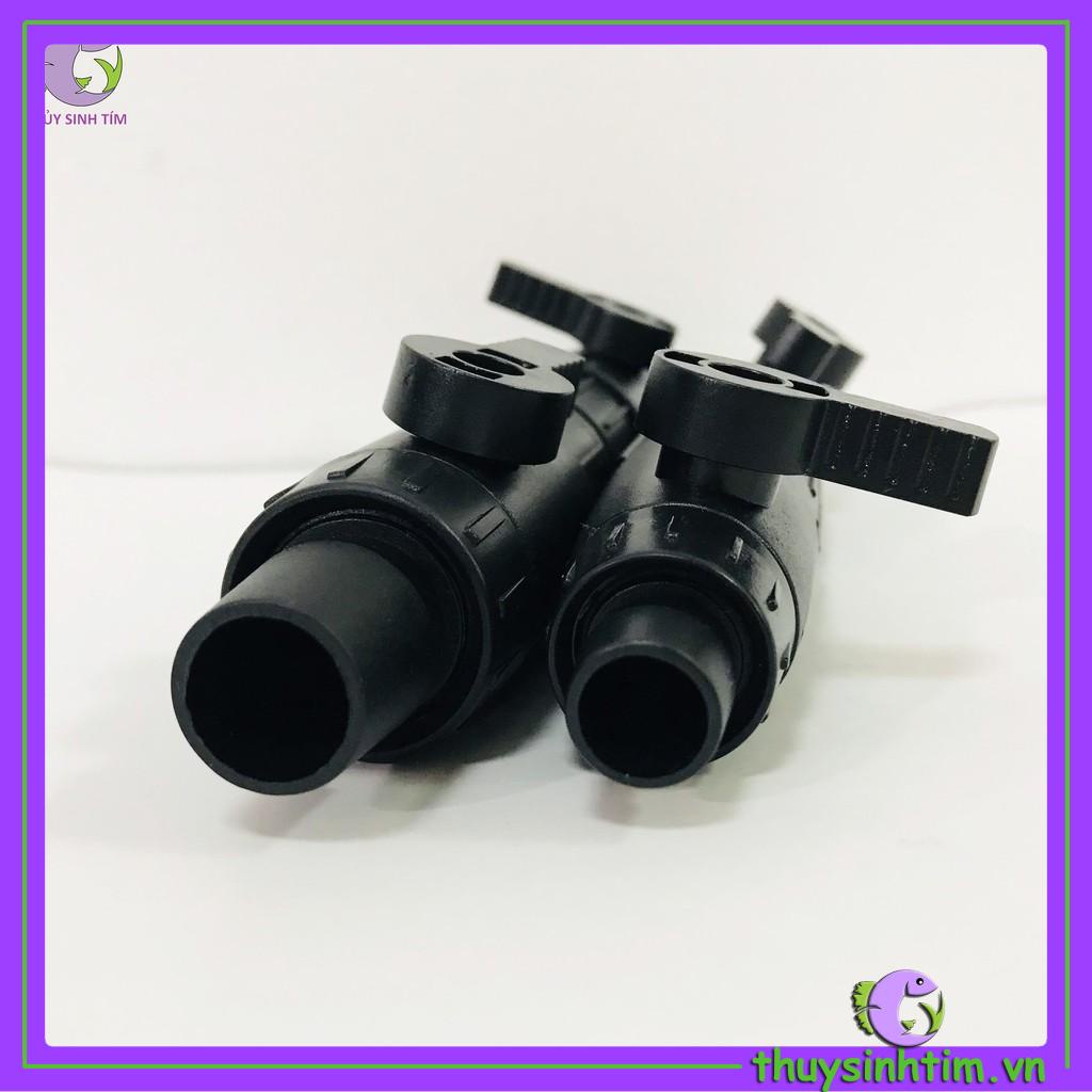 Van Khóa Đôi Double Taps - Dễ Dàng Tháo Rời Khi Vệ Sinh Lọc