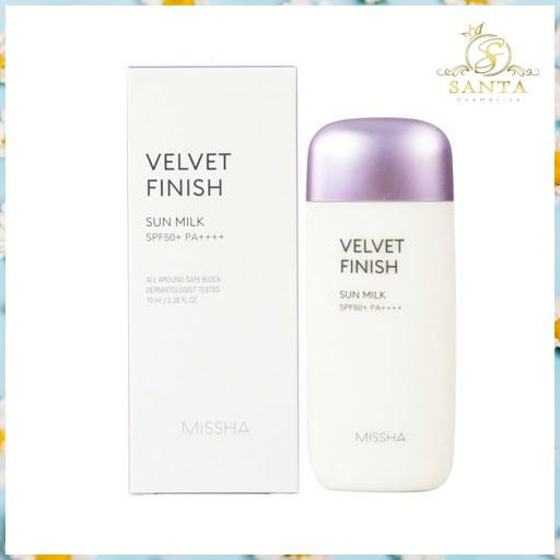 Kem chống nắng Missha Soft Finish 70ml   Nâng tone da nhẹ ,chỉ số chống nắng cao