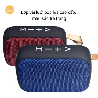 ✈️ [Freeship] Loa Bluetooth Không Dây Bọc Lưới Vải Thời Trang