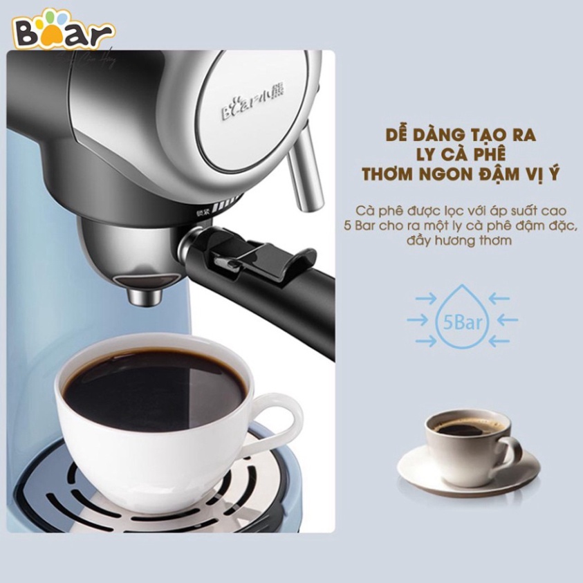 [Mã ELHADEV giảm 4% đơn 300K] Máy pha cà phê Espresso Bear CF-B02V1 (KFJ-A02N1)