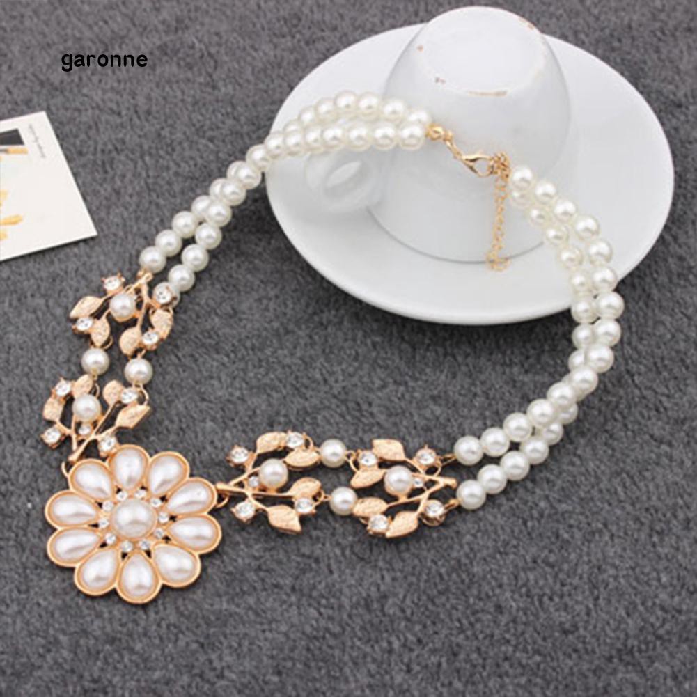 Dây chuyền đính ngọc trai nhân tạo phong cách Bohemian dành cho nữ