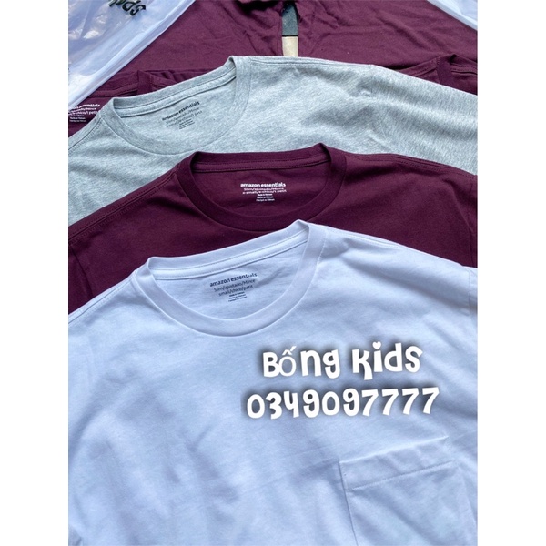 Áo Phông Nam Basic AMZ(có túi và không túi giao ngẫu nhiên)