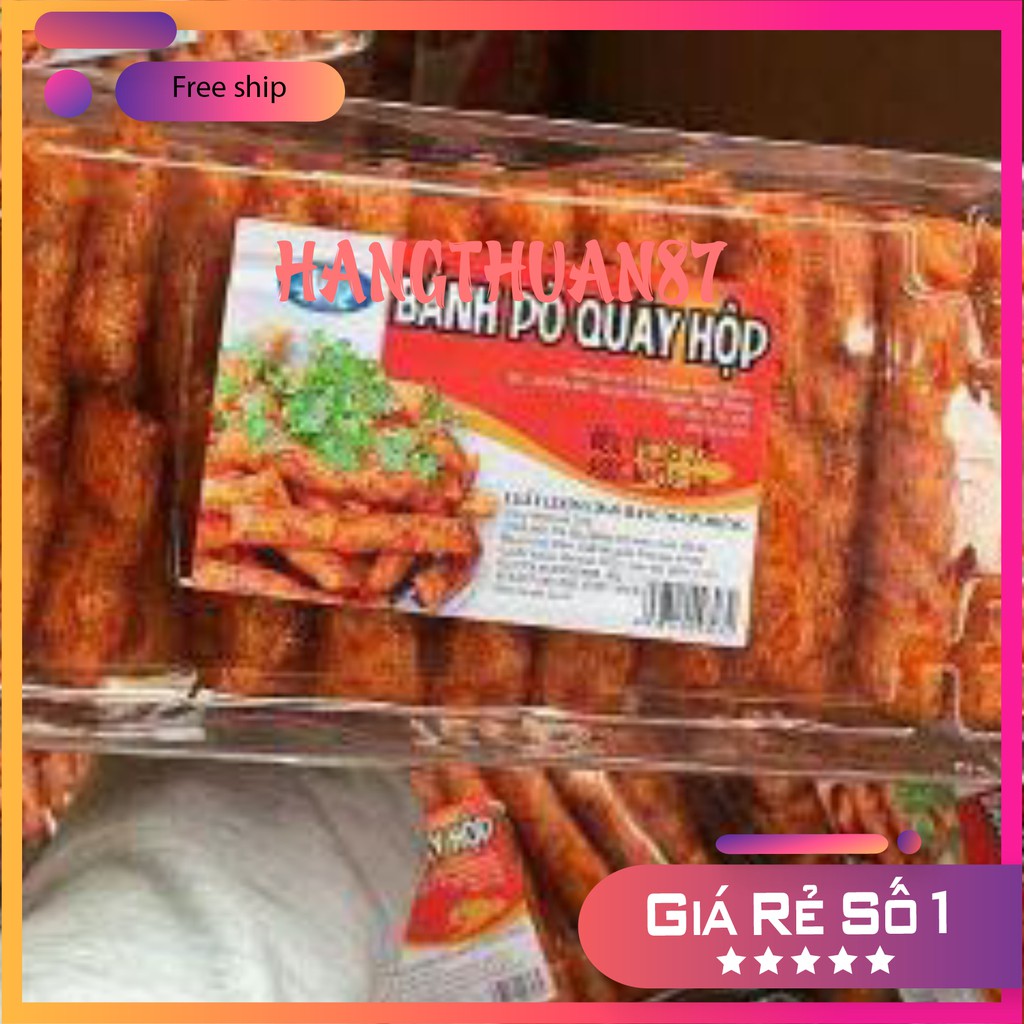 Freeship 50k Bánh PÒ quẩy hộp ( 1 hộp ~70c)