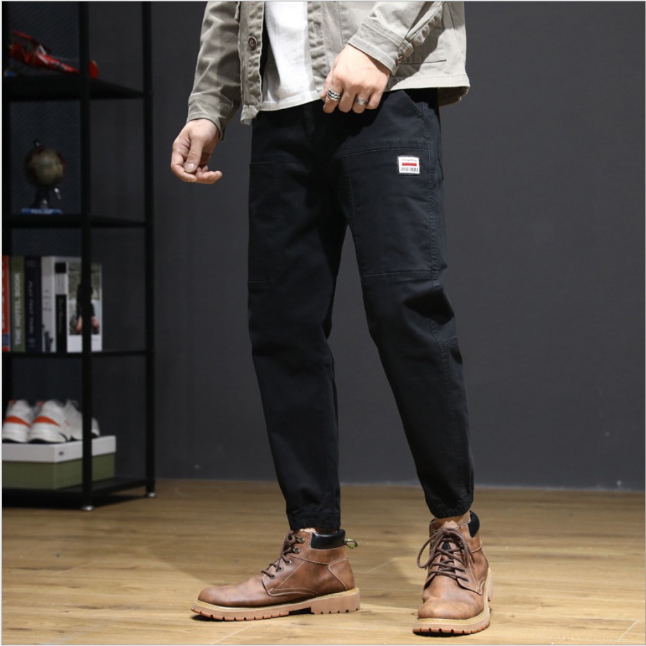 Quần Jogger Túi Hộp Kaki Nam Cao Cấp - Dày Dặn - Co Giãn tốt - 100% Không Bai, Không Xù - ADAM MAN