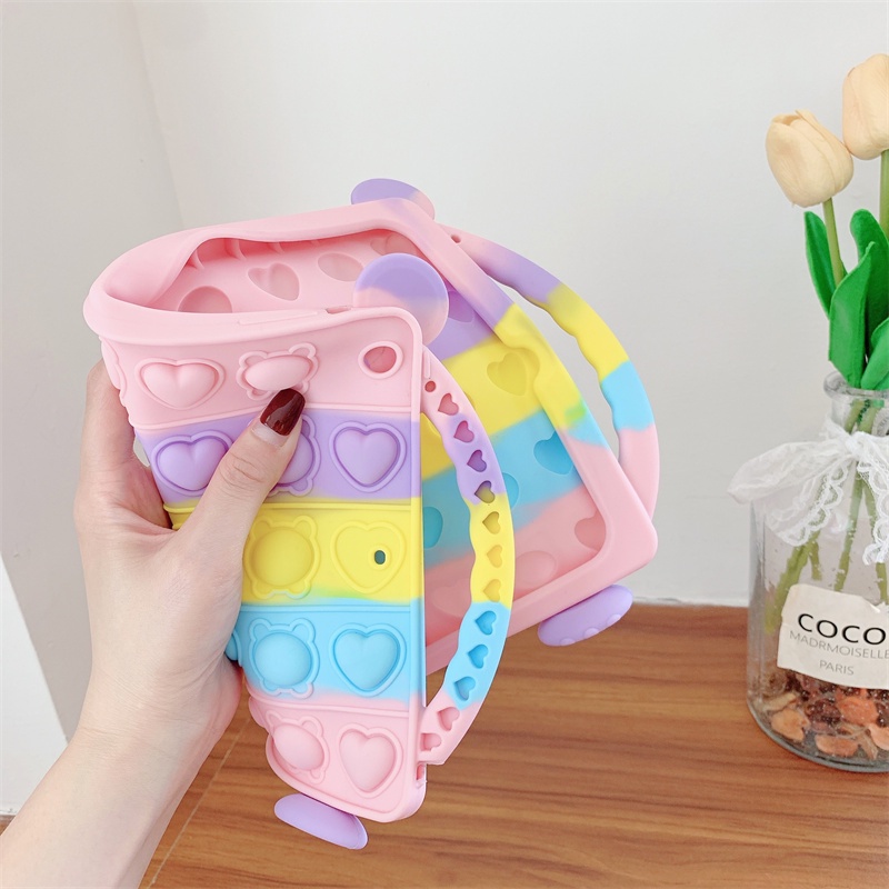 Ốp Máy Tính Bảng Bằng silica gel Chống Sốc Cho samsung tab a9 8.0inch x110 x115 2023 tab a9 plus 11inch x210 x216b 11inch Chống Rơi