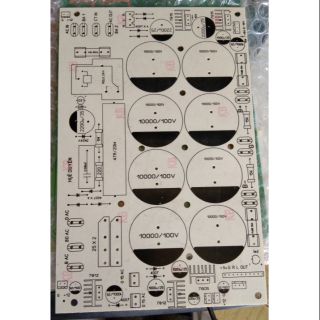 Pcb nguồn 8 tụ sợi thủy tinh