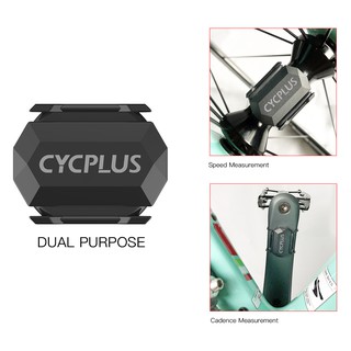 Cảm biến tốc độ xe đạp 2 trong 1 không dây ANT+ BT kết nối IOS Android máy tính thiết bị theo dõi sức khỏe